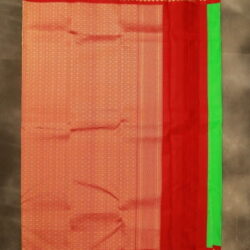 KANCHI Green color  Silk Saree with  butis design