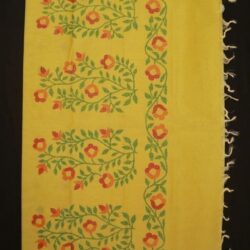 Beautiful Oraganja  methi color  Cotton saree- 17