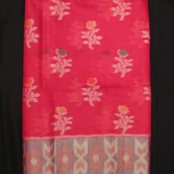 Beautiful Rani Pink Chanderi  saree-24