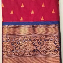 kanchi semi silk saree