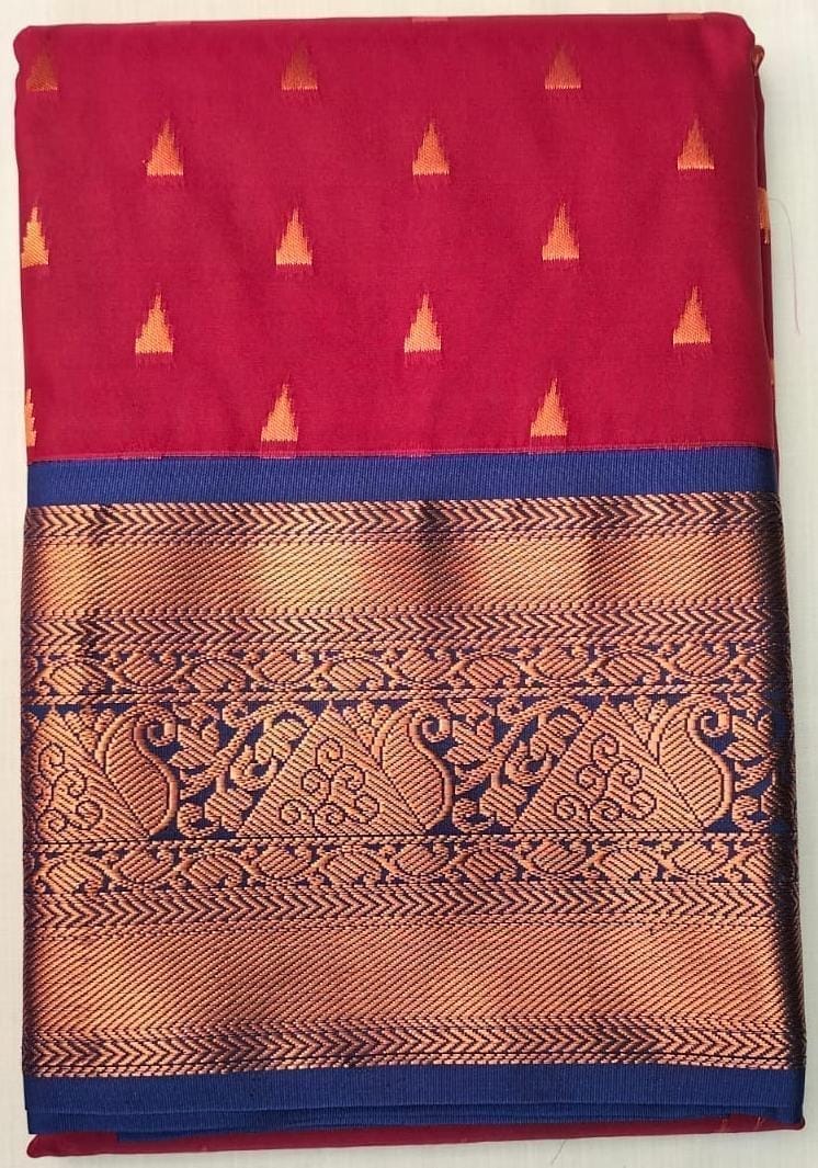 kanchi semi silk saree