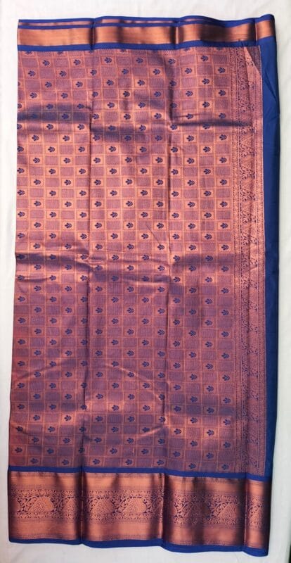 kanchi Semi silk red color saree