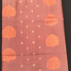 jsm-ss-8a Kanchi Pure Choclate color Silk Saree-8