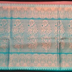 jsm-ss-8b Kanchi Pure Choclate color Silk Saree-8