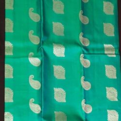 kanchi Rama green  silk saree