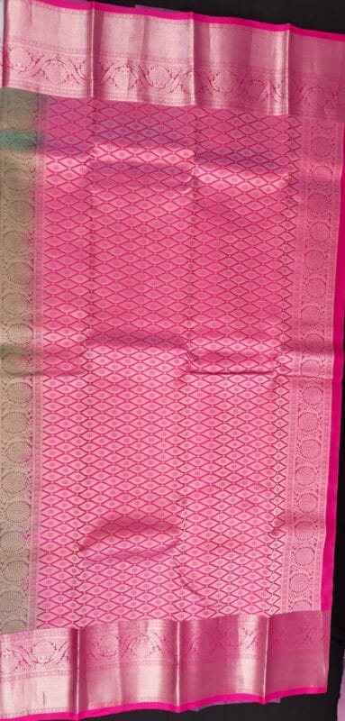 kanchi Rama green  silk saree