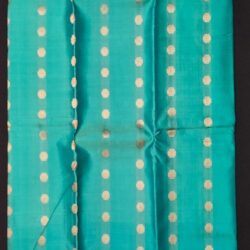Kanchi ANanda blue silk saree