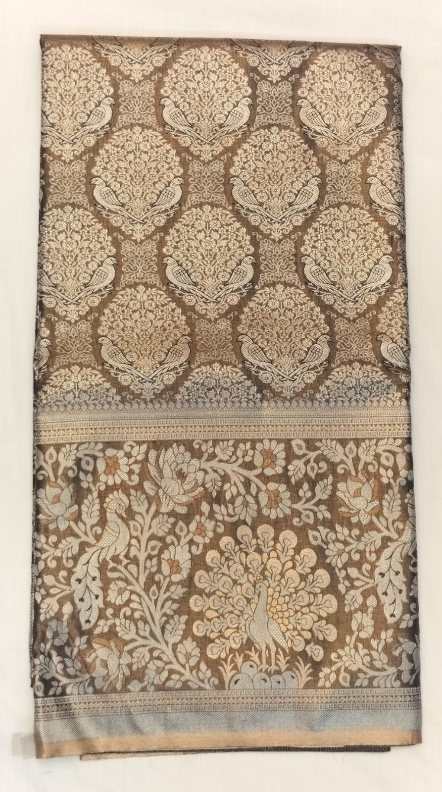 kanchi semi silk saree - ks-a1