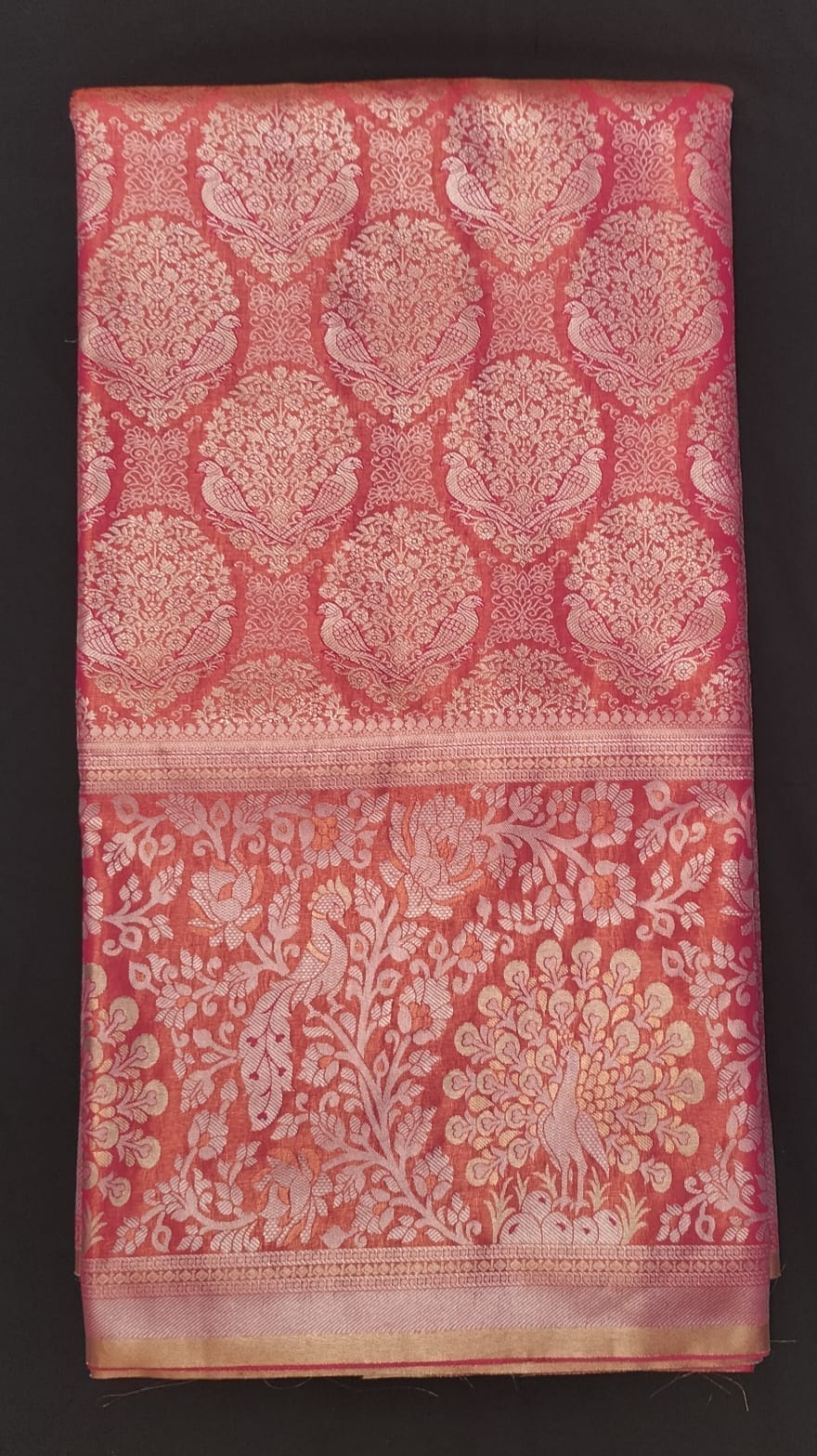 kanchi semi silk saree - ks-a2