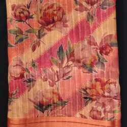 pink color fancy saree