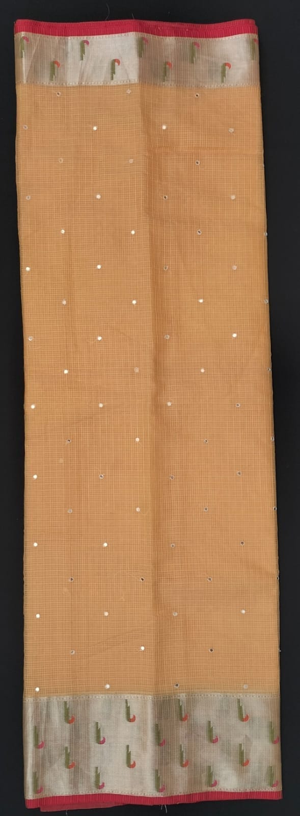Mustard Color Fancy saree