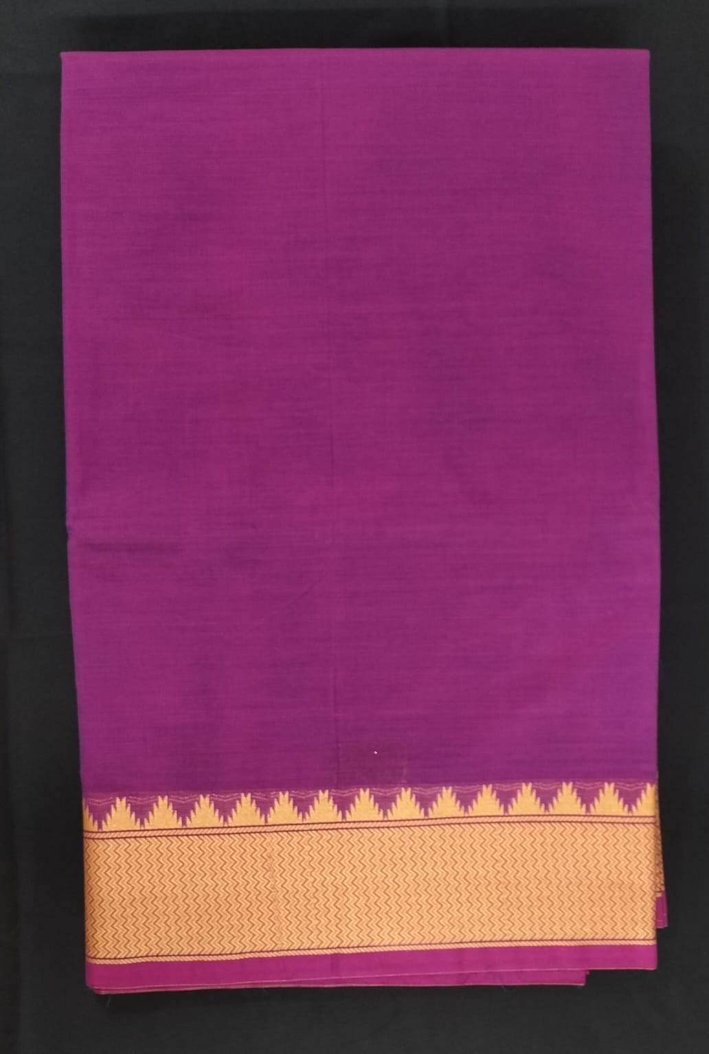 Fancy saree -Deep purple color -